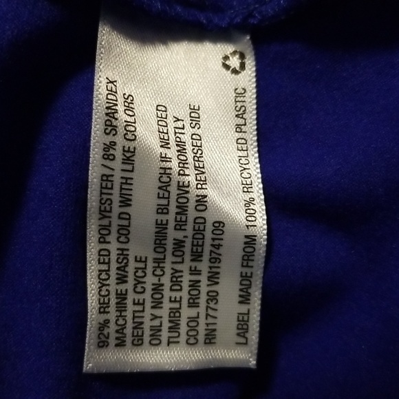 Wild fable women's Royal blue quarter zip bodysuit XXL NWT - Picture 5 of 5